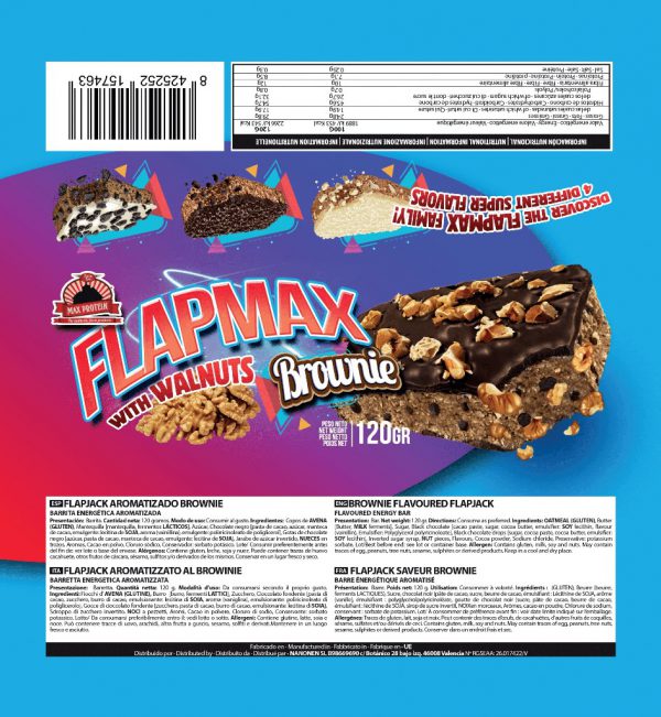 FLAPMAX BROWNIE 120GR