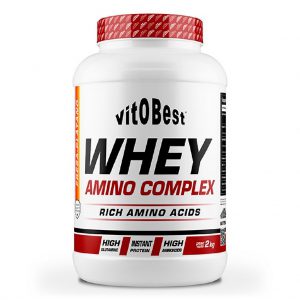 WHEY AMINO COMPLEX FRESA PLATANO 2K