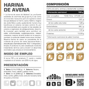 VITOBEST HARINA NATILLAS DE CHOCOLATE 2K