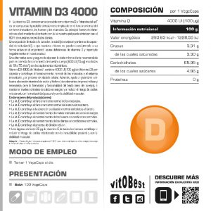 VITAMIN D3 VITOBEST 100CP