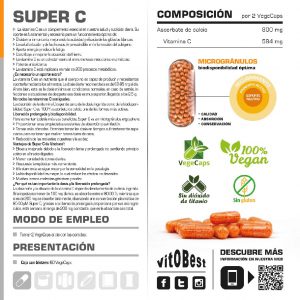 SUPER C VITOBEST 60CP