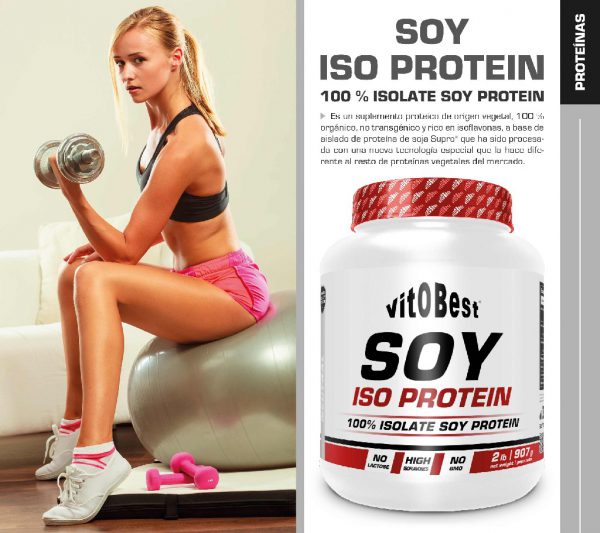 SOY ISO PROTEIN VAINILLA 1K