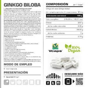 GINKGO BILOBA 60CP