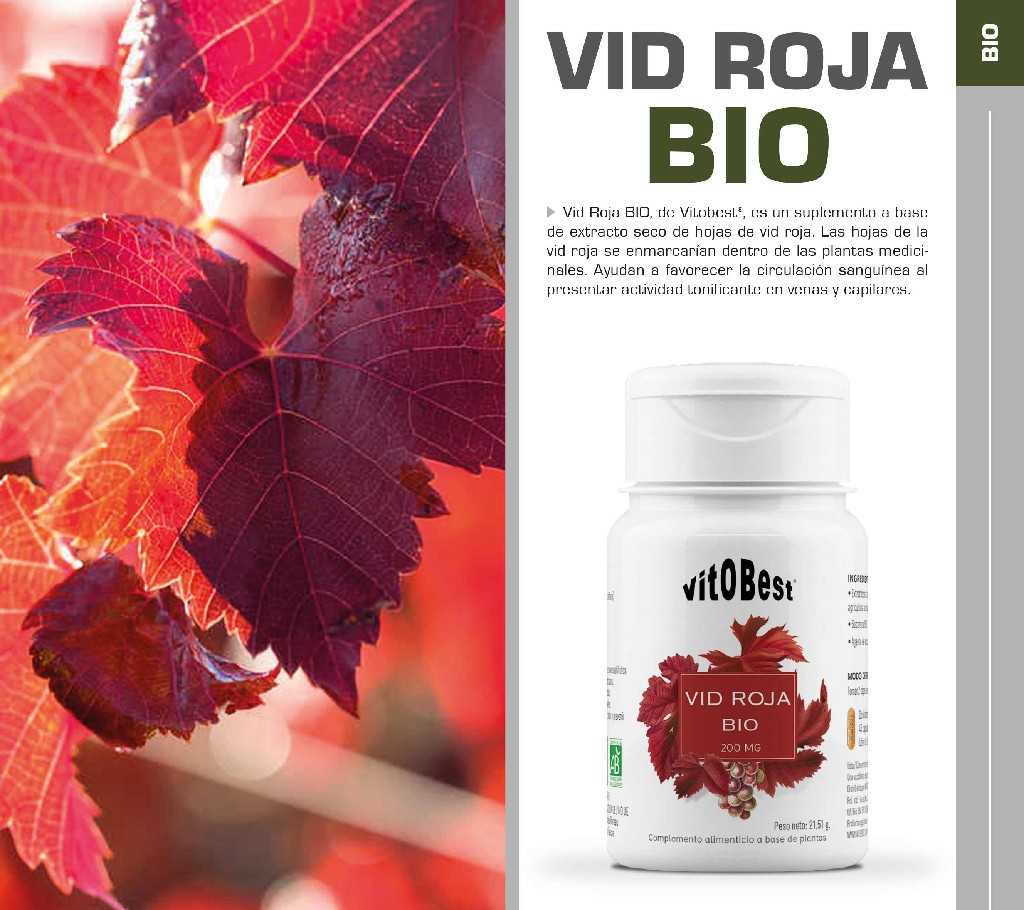 VID ROJA BIO 200MG
