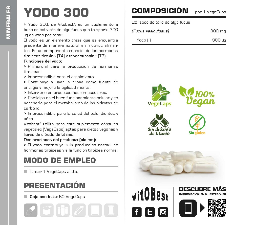 YODO 300 60CAP - Imagen 2