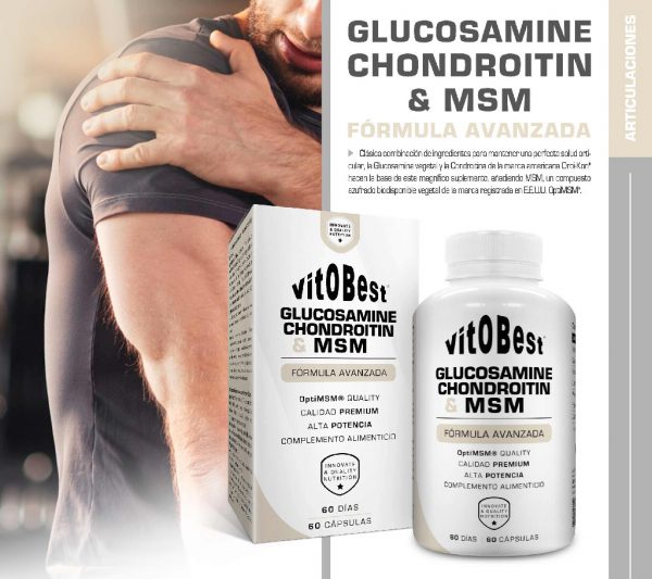 GLUCOSAMINE CHONDROITIN MSN 60CP