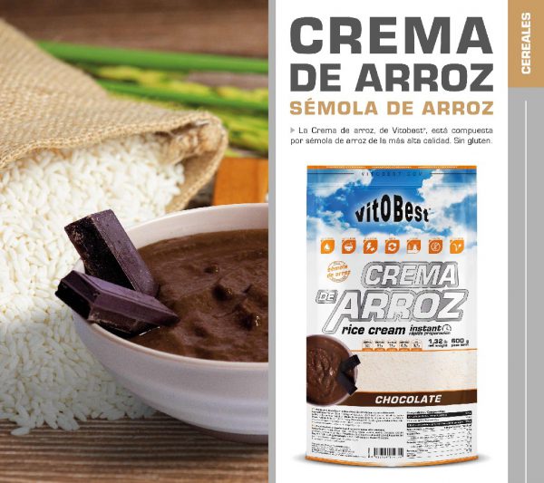 CREMA DE ARROZ CHOCOLATE 600GR