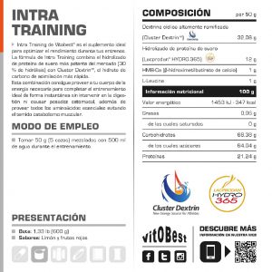 INTRA TRAINING LIMON 600GR