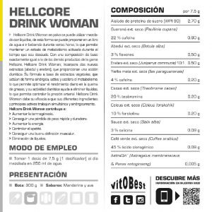 HELLCORE WOMAN 60CP