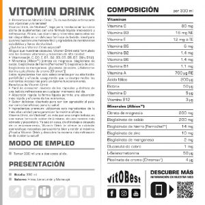 VITOMIN DRINK MARACUYA 330ML