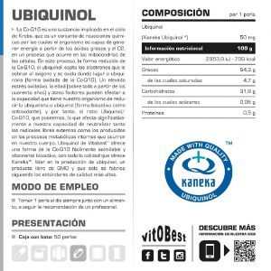 UBIQUINOL ACTIVO Q10 50PE